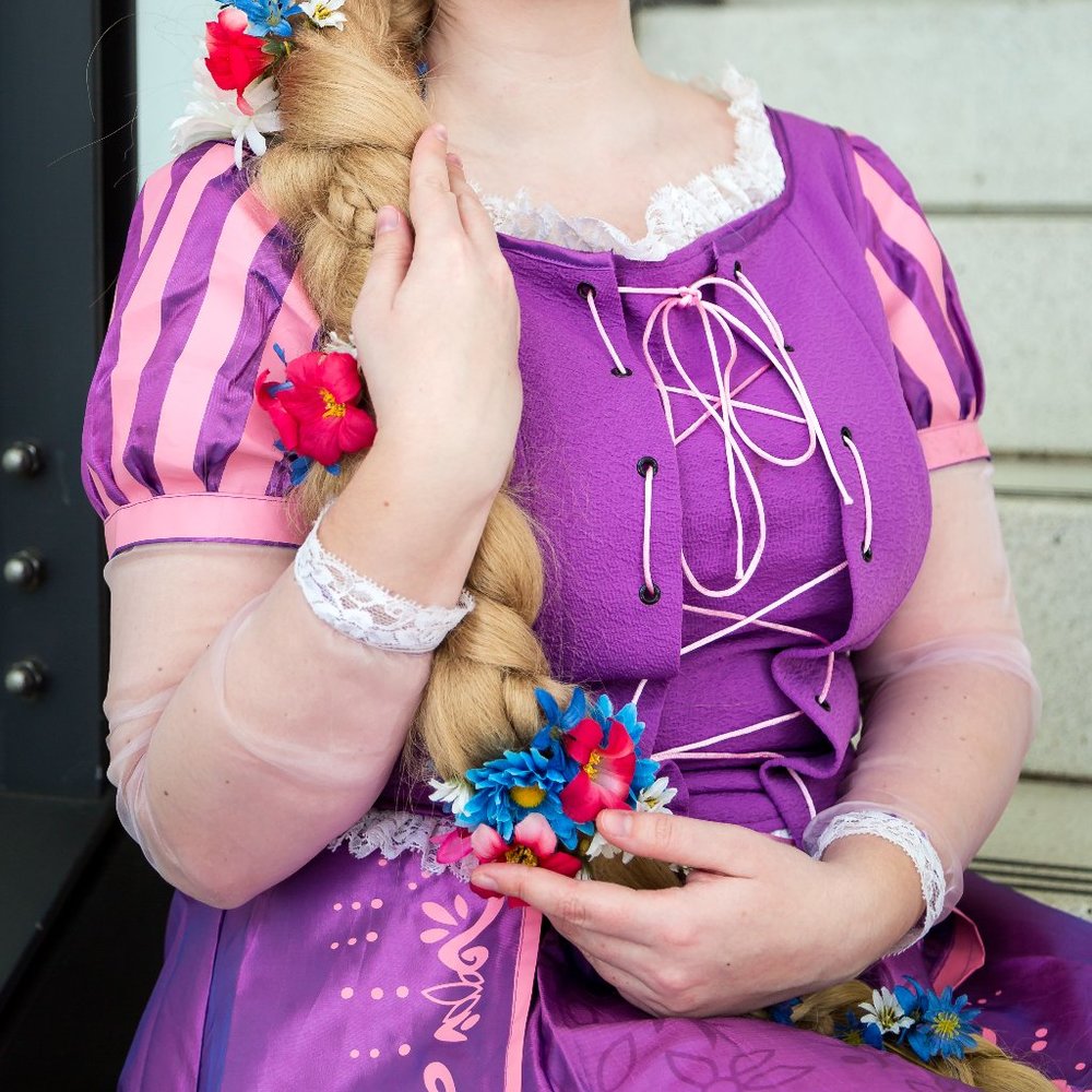 tangled dress